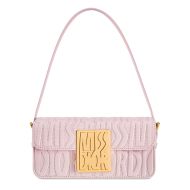 Miss Dior Flap Bag In Quilted Miss Dior Allover Calfskin Pink